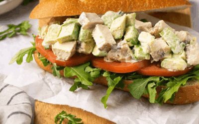 Avocado Salad Sandwiches