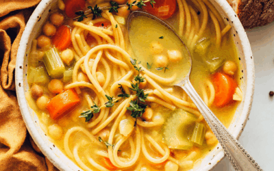 Chickpea And Pasta Soup