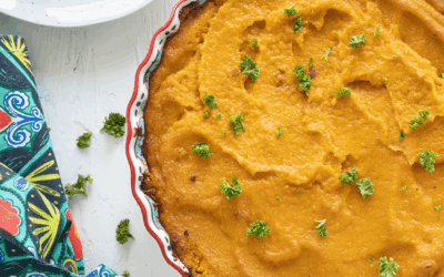 Lentil And Butternut Pie