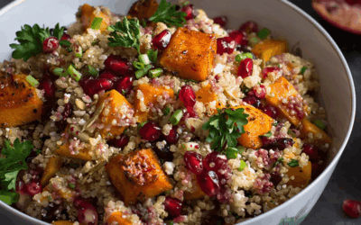 Roasted Butternut Squash Quinoa Salad