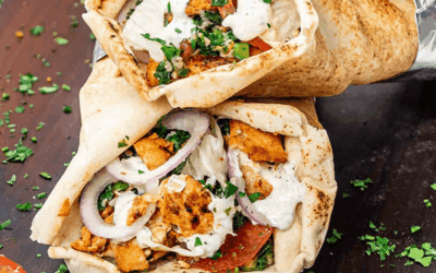 Sandwich Wrap Kebabs